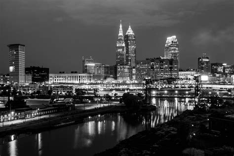 Cleveland At Night Francis B Angelone Flickr