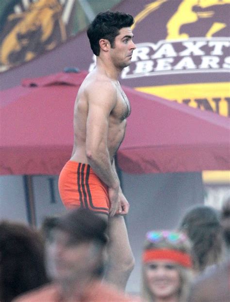 Zac Efron Shows Off His Seriously Ripped Body In A Pair Of Very Small