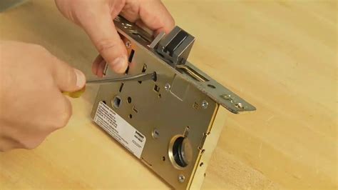 changing sargent mortise lock handing youtube