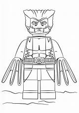 Heroes Aquaman Wolverine sketch template