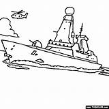 Coloring Naval Pages Destroyer Battleship Type Navy Ship Thecolor Designlooter Class 560px 12kb sketch template