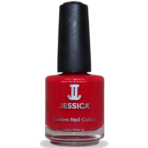 jessica royal red nail polish    nail polish direct