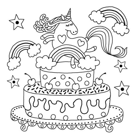 unicorn cupcakes colouring pages richard mcnarys coloring pages