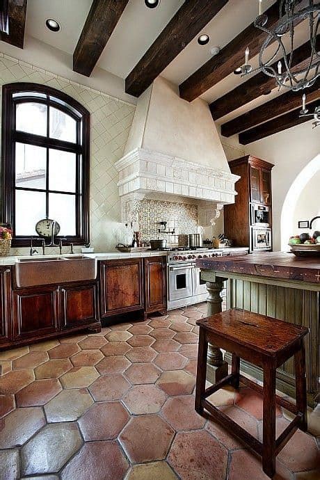 Spanish Style Kitchen Floor Tiles Flooring Ideas