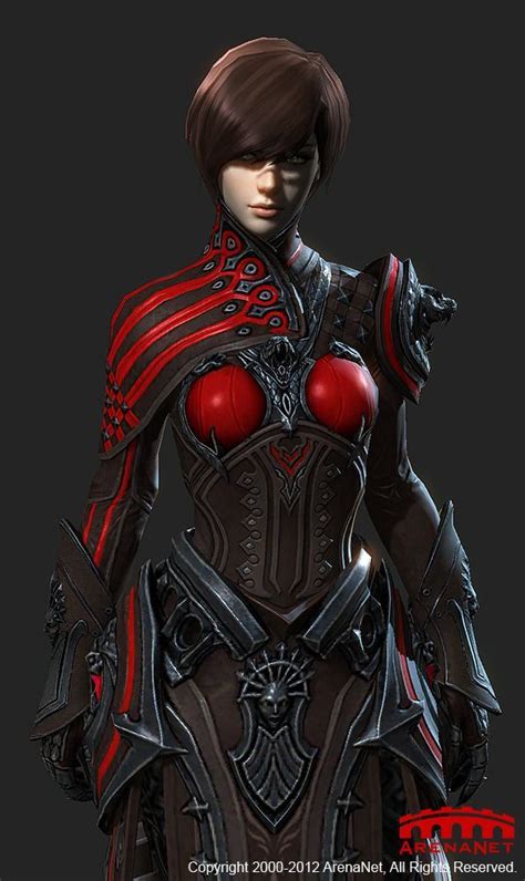 Guild Wars 2 Human Female Light Armor Ambassador Picture 3d Fantasy