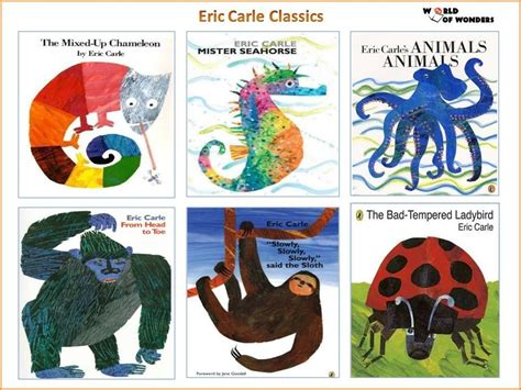 eric carle collection   titles  kinder