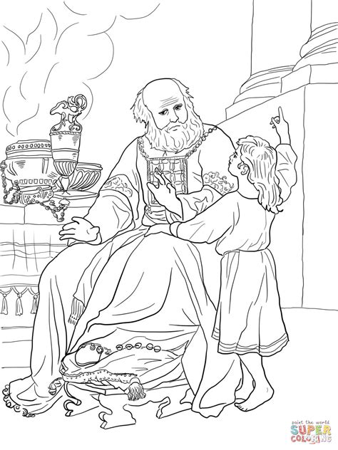 baby samuel coloring page coloring home