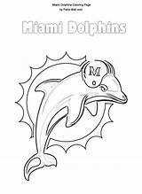 Dolphins Pom sketch template
