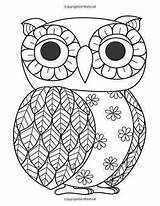 Mandalas Owl Pintar Zentangle Coruja Buho Lechuza Búho Búhos Buhos sketch template