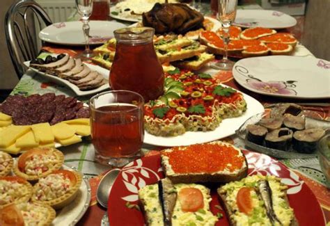 real russian dinner page