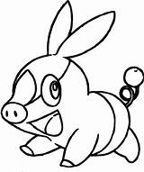 Pokemon Coloring Pages Tepig Colouring Eevee Kids Bubbas Beading Stuff Cool Print Library Clipart sketch template