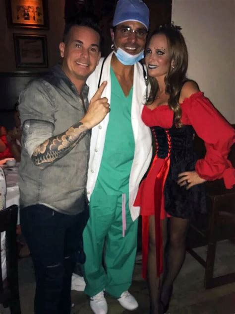 chayanne sorprendió a famosos argentinos en una fiesta de halloween en
