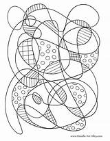 Doodle Coloriage Mondrian Mandala Colorier Coloringhome Obras Mediafire Coloriages Tramp Lady sketch template