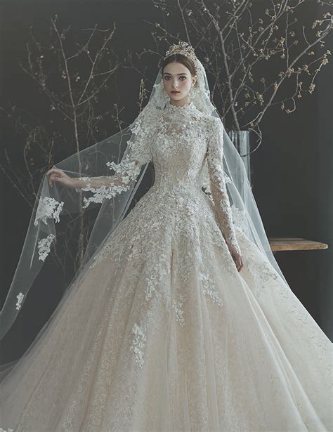 classic wedding dresses  stunning embellishment  detailing