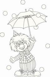 Regenschirm sketch template