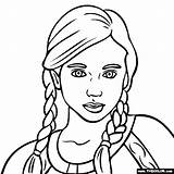 Sacagawea Clipartmag sketch template