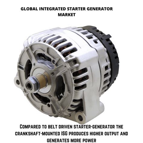 global integrated starter generator market   january  updated