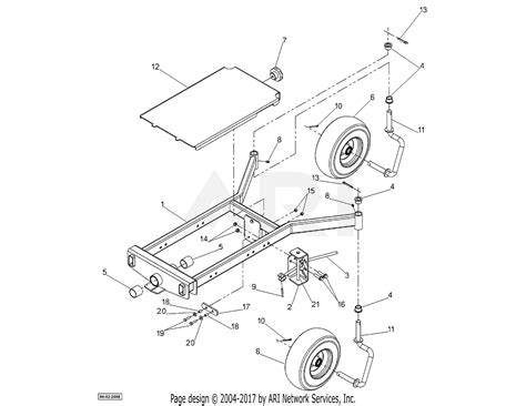 dr power lw parts diagram  mower frame