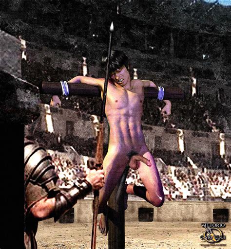 roman slave girls crucified naked