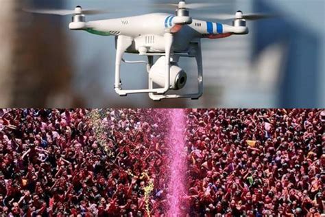 drones   check hooliganism  holi  chandigarh  financial express