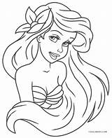 Ariel Sirene Cool2bkids Sums Coloringhome sketch template