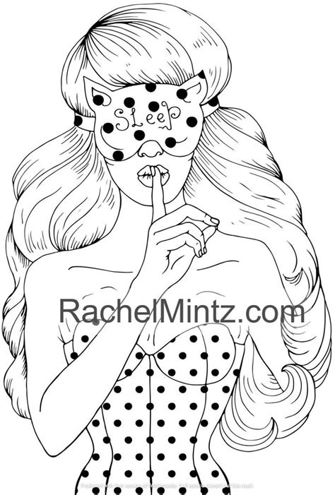 pin  pretty women portraits coloring pages