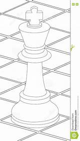 Chess sketch template