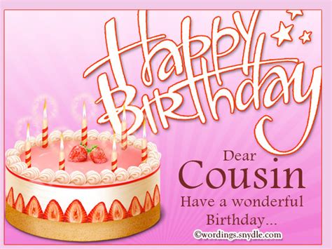 birthday wishes  cousin female images hugosilvawebnet