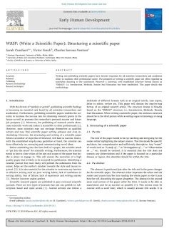 structuring  scientific paper  cademic news