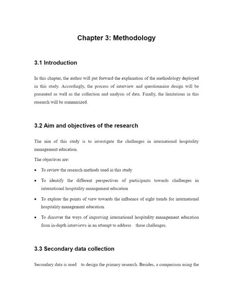 chapter  methodology qualitative research methods studocu