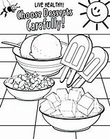Coloring Healthy Pages Grains Food Body Getcolorings Drawing Printable Foods Getdrawings Color Pag sketch template