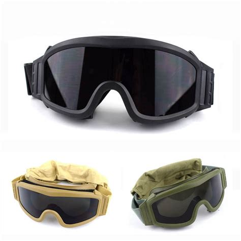 Buy 2018 Military Airsoft Tactical Goggles Safety