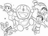 Doraemon Coloringpagesfortoddlers sketch template