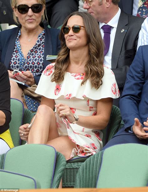 Pippa Middleton Suffers A Wardrobe Malfunction In The