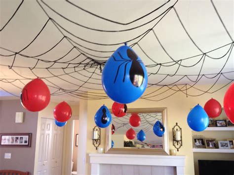 birthday decoration spiderman theme popular inspiraton