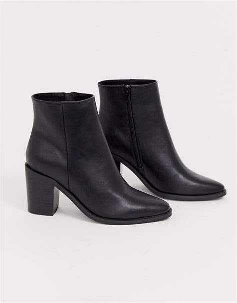 asos design wide fit bluebell clean western boots  black asos western boots boots
