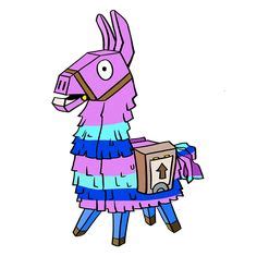 fortnite coloring pages llama drawing coloring pages cool coloring