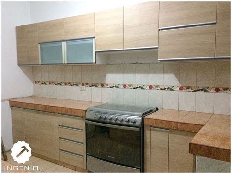mueble cocina en melamina carvalo kitchen cabinets color home decor kitchen furniture