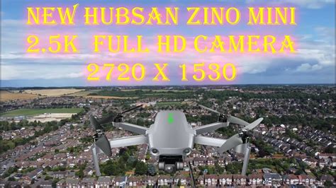 resolution full hd video camera review  hubsan zino mini pro youtube