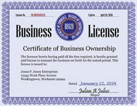 business license  permit requirements  kaiser law firm pc