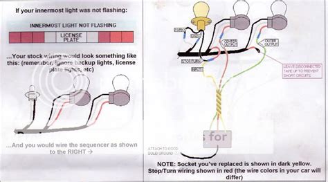 electrical gurus   installing sequential tail light woes pennocks fiero forum