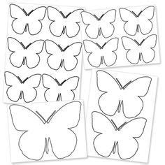 large printable butterfly template butterfly template butterfly