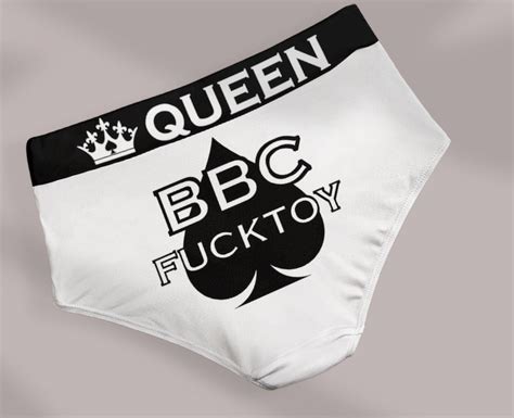 bbc fucktoy slut clothing cuckolding hotwife panties qos etsy