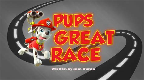 pups great race paw patrol wiki fandom powered  wikia