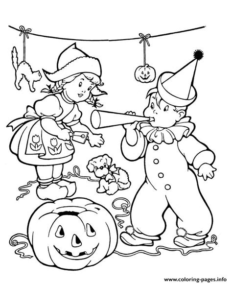 kids halloween   printablescd coloring page printable