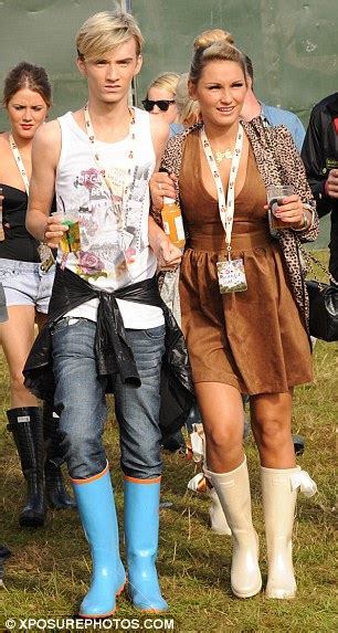 v festival 2011 sam faiers and harry derbidge are flying