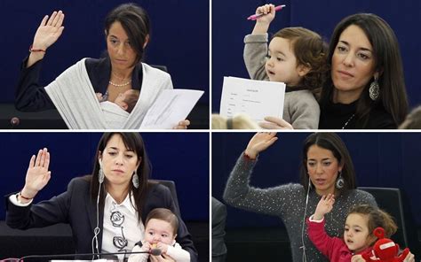 the italian mep who s a poster girl for working mothers everywhere