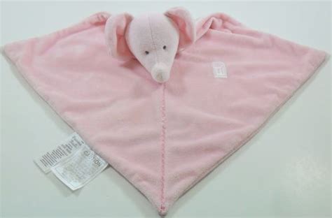 precious firsts security blanket pink elephant carters