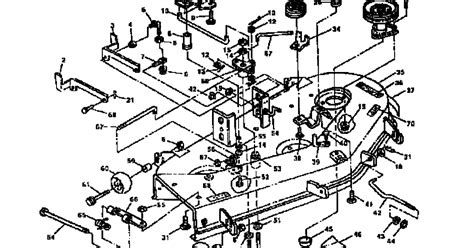 john deere  deck belt diagram