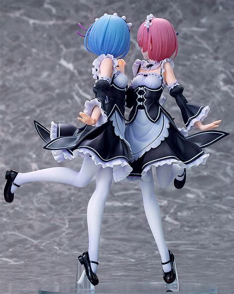 Rem And Ram Twins Ver Re Zero Figure